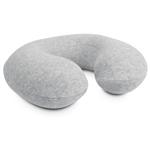 FreeON Reis- en Nekkussen met Memory Foam voor Baby en Peuter - Soft Stone Grijs