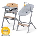 Kinderkraft Livy 4-in-1 Kinderstoel incl. wipstoel Calmee - Wood