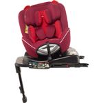 BabyGO autostoel Fixleg 360 met Isofix Rood (0-25kg)
