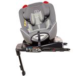 BabyGO autostoel Fixleg 360 met Isofix Grijs (0-25kg)