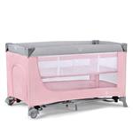 Kinderkraft Campingbed - Leody - Roze