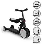 Billy 5 in1 Driewieler - Loopfiets - Fiets - Step - Balance Bike - Quince - Grijs