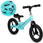 MoMi Ulti Magnesium Loopfiets - Balance Bike - Turquoise Arrow