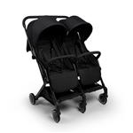 Duo buggy Baninni Adige Zwart - Luxe tweeling wandelwagen - Twinbuggy - tweeling buggy