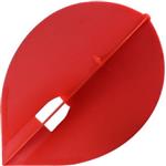 L Style Champagne Dart Flights Pear Red