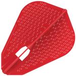 L Style Champagne Dart Flights Dimple Fantail Red