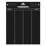 Mission Chalkbord 50x40 CM Scorebord