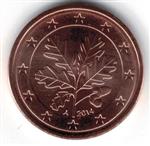 Duitsland 5 Cent 2014 A