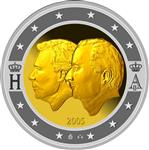 België 2 Euro 2005 50 Jaar Monetaire Unie Belgie Luxemburg