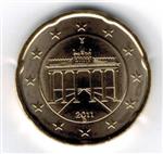 Duitsland 20 Cent 2011 D