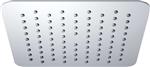 UFO Luxe hoofddouche vierkant 200mm Ultra plat chroom