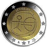 Luxemburg 2 Euro 2009 Europese Monetaire Unie