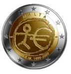 Malta 2 Euro 2009 Europese Monetaire Unie