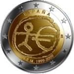 Spanje 2 Euro 2009 Europese Monetaire Unie