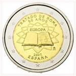 Spanje 2 Euro 2007 Verdrag van Rome