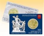 Vaticaan 50 cent 2012 Coincard nummer 3