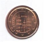 Spanje 1 Cent 2000