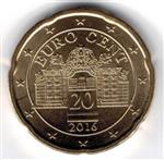 Oostenrijk 20 Cent 2016 UNC