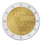 Slovenie 2 Euro 2016 25 jaar Onafhankelijkheid
