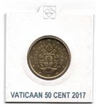 Vaticaan 50 Cent 2017 UNC