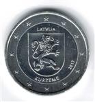 Letland 2 Euro 2017 Kurzeme Verzilverd