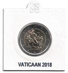 Vaticaan 2 Euro 2018 Cultureel Erfgoed in Munthouder