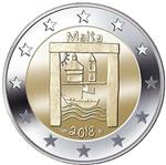 Malta 2 Euro 2018 Cultureel Erfgoed met Muntteken