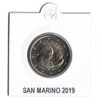 San Marino 2 Euro 2019 Filippo Lippi in Munthouder
