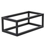 Mat zwart frame voor fontein toilet 40x22x15 handdoekrek