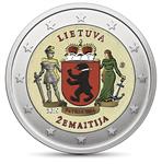Litouwen 2 Euro 2019 Samogitië Gekleurd