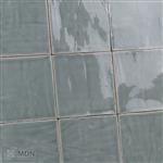 Handvorm tegels oud Hollands grijs groen Olivio 13x13-45m²