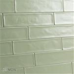 Handvorm tegels jade 7,5 x 30 cm mat groen-35m²