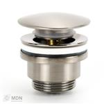 Luxe universele klik waste afvoer dop afsluitbaar 5/4