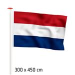 NR 114: Nederlandse vlag 300x450 cm marineblauw