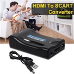 HDMI scart convertor adapter omvormer schakelaar verloop