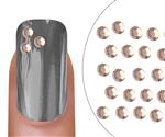 Swarovski Crystal SS3 Crystal Topaz, 50 stuks