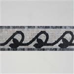 MTC Marmer Strip T165-W 10x30cm