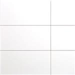 Wandtegel Mat Wit Gerectificeerd 30x60cm