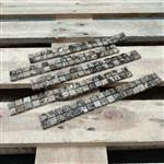 MTC Marmer Strip Bruin 3x30cm