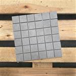 Ecoceramic Norwich Gris Effen 5x5 Mozaïek 30x30cm