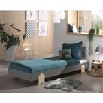Modulo Arrow 1-persoonsbed - Grijs - Vipack