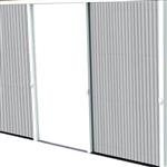 Plisse Dubbelopening Raamhor