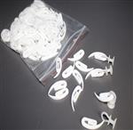 Gordijn haakje kunststof