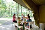 Safaritent huren op kleine campings in Frankrijk