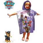 Paw Patrol Poncho Met Capuchon 100% Katoen - 60x110 cm