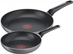 Tefal Easy Plus Pannenset - Ø 20 + Ø 28 cm - Niet geschikt voor inductie (krasje buitenkant op pan e