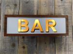 LED-teken neon, voor in een restaurant, 