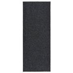 vidaXL Droogloopmat 100x250 cm antracietkleurig