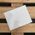 Ceratile Glans Wit Geonduleerd 20x25cm