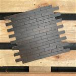 San Agostino Laser Bronzo Magic 1,5x7,5 Mozaïek 30x30cm